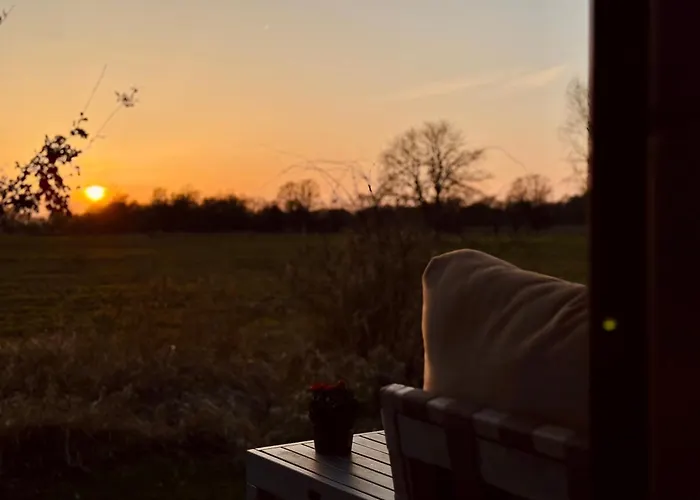 Dom wakacyjny Tiny House Mit Wiesenblick 101 - Terrasse, Wlan, Koje Bleckede