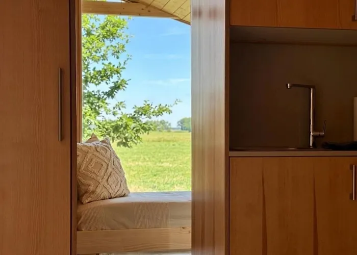 Tiny House Mit Wiesenblick 101 - Terrasse, Wlan, Koje Dom wakacyjny *