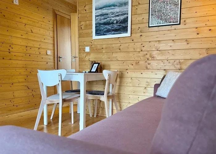 Dom wakacyjny Tiny House Mit Wiesenblick 101 - Terrasse, Wlan, Koje