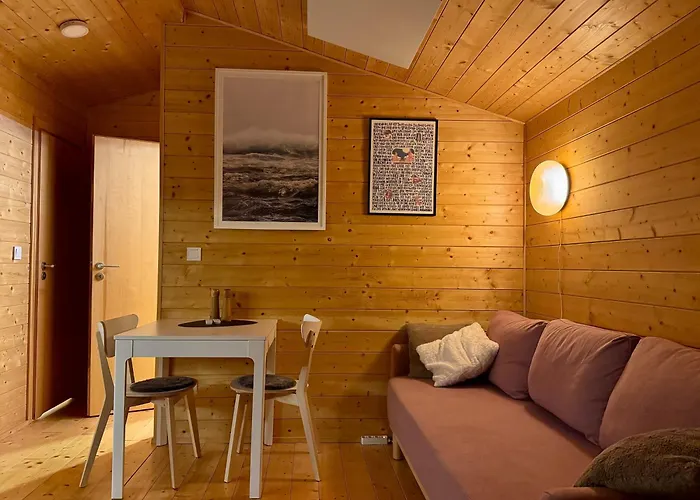 Dom wakacyjny Tiny House Mit Wiesenblick 101 - Terrasse, Wlan, Koje Bleckede